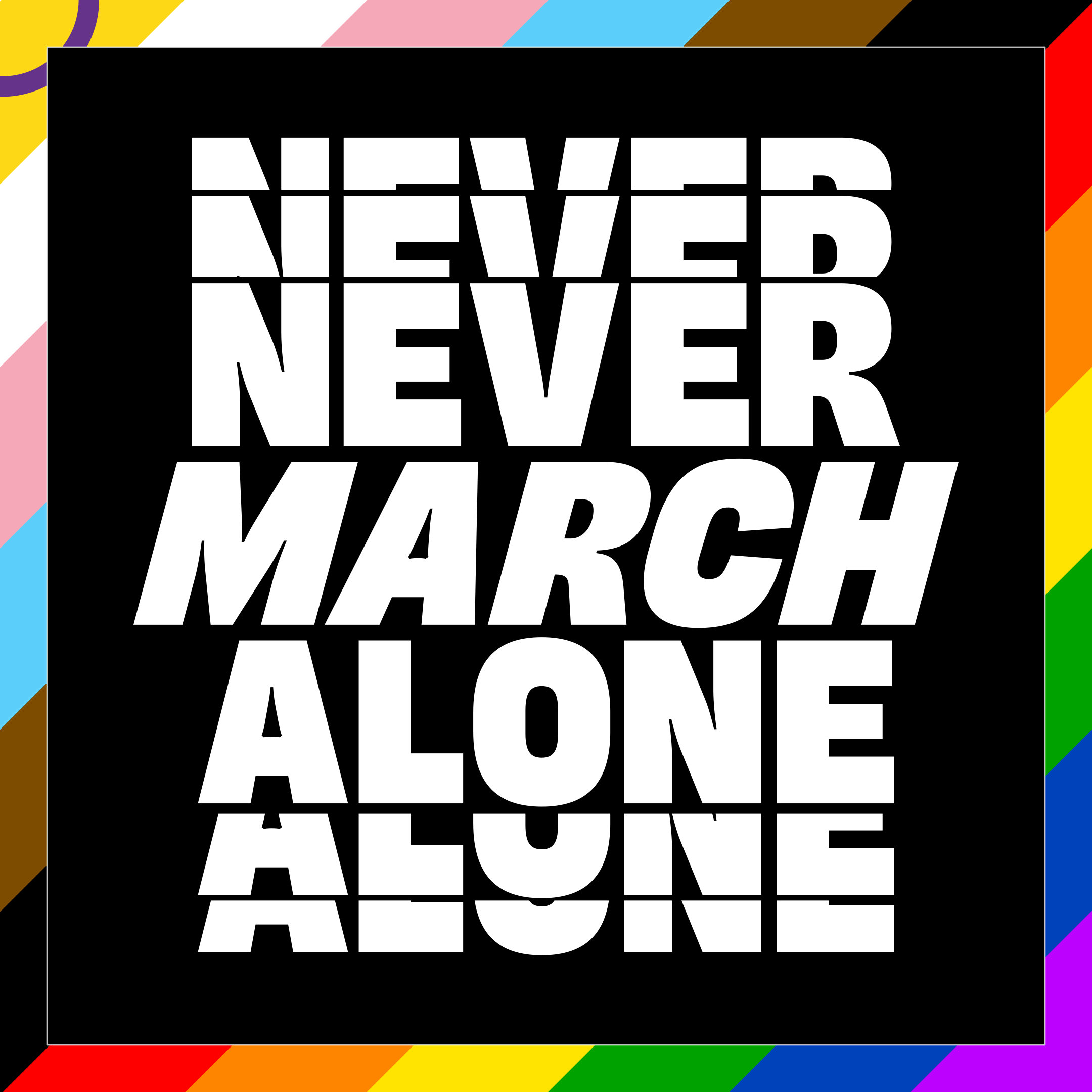 Never March Alone